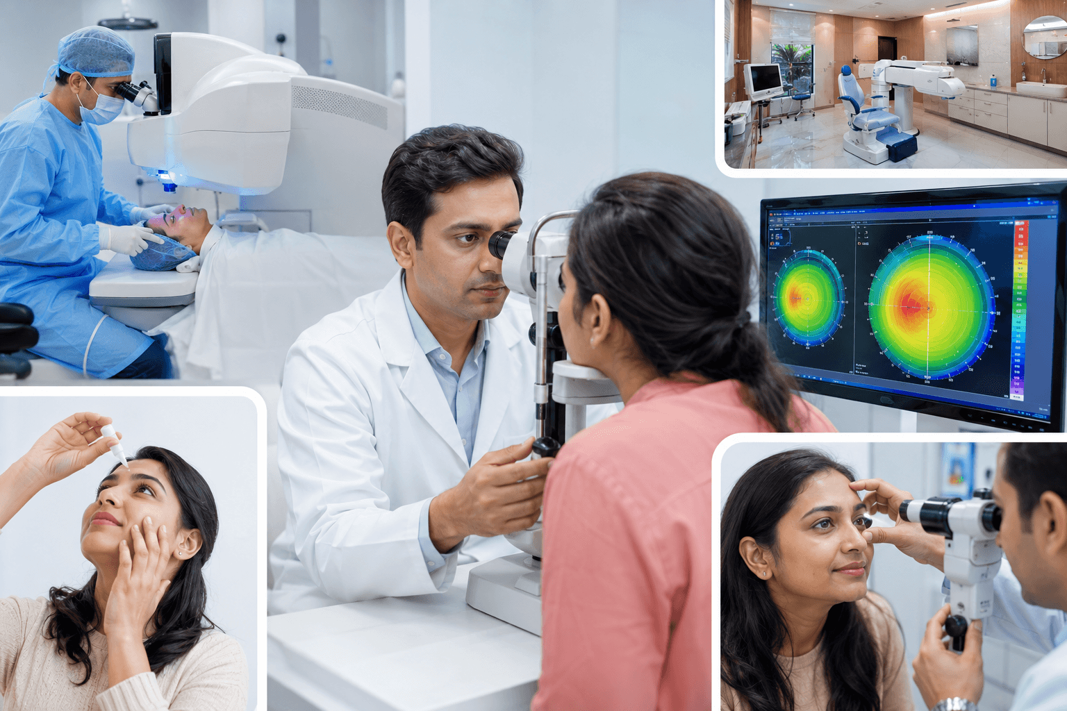 Factors affecting LASIK eye surgery cost including technology and eye tests