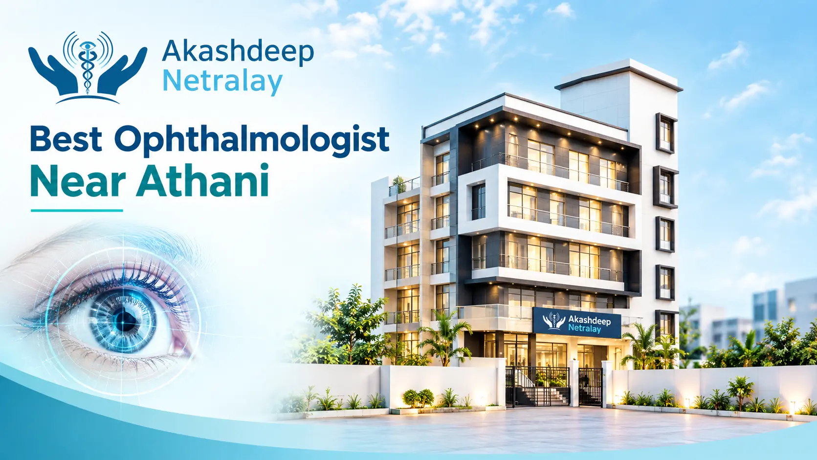 Best ophthalmologist near Athani consulting with a patient