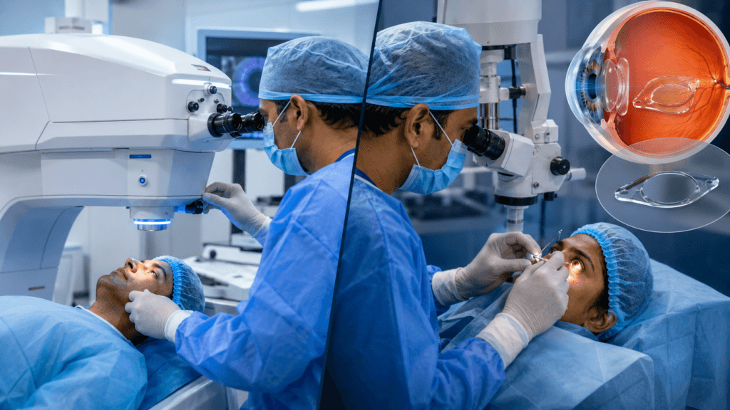 ICL vs LASIK comparison for high refractive power